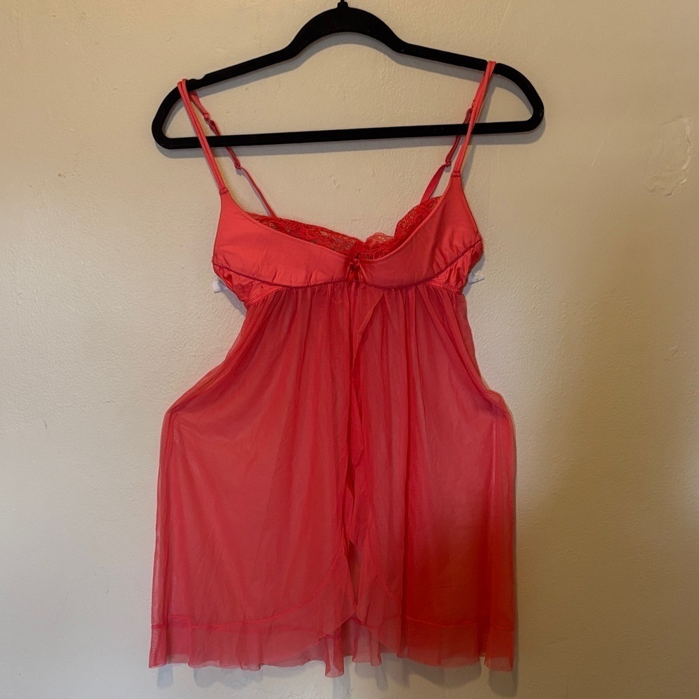 Cosabella Red Sheer Babydoll Lingerie